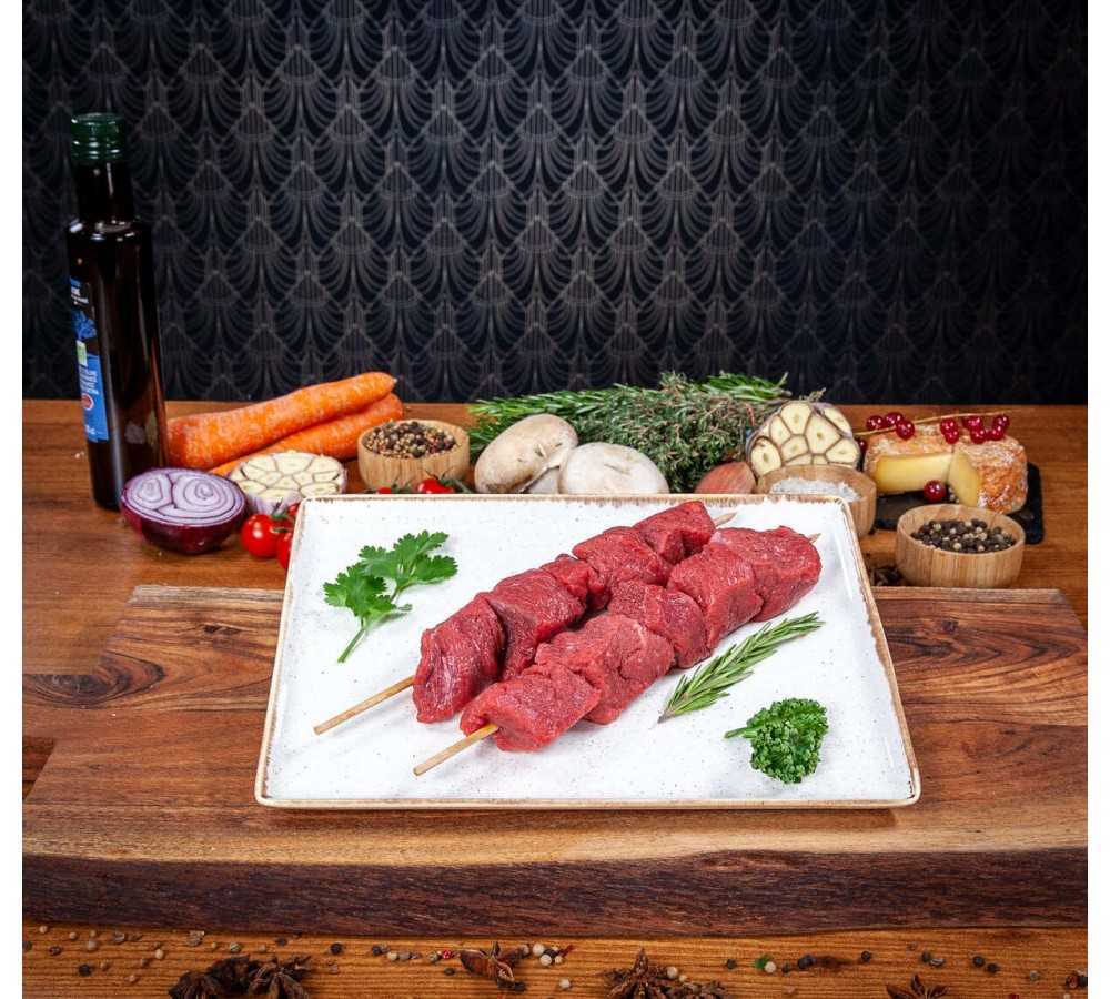 BROCHETTE DE BŒUF NATURE - 2 X 200gr