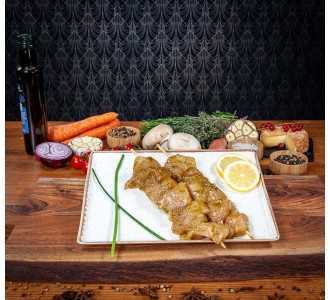 BROCHETTE DE POULET - CURRY, COCO, CITRON