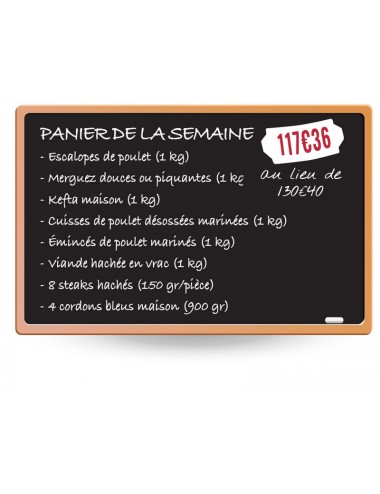 PANIER DE LA SEMAINE