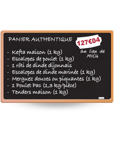 PANIER AUTHENTIQUE