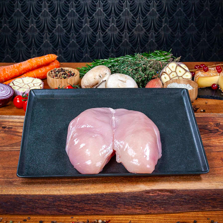 2 filets de poulet crus