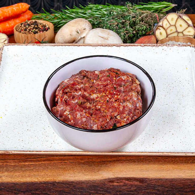 De la kefta d'agneau en vrac dnas un bol