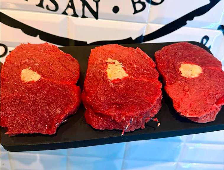 3 tournedos de boeuf façon rossini
