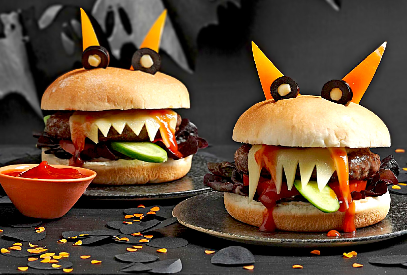 burger halloween