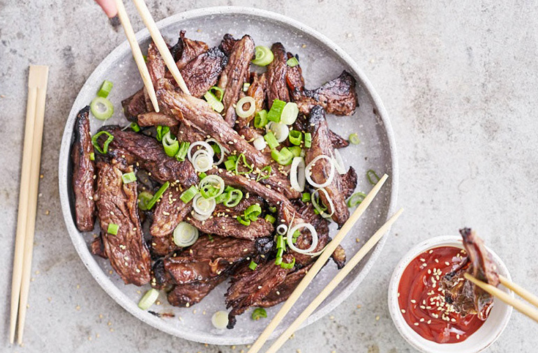 Recette onglet à l'asiatique