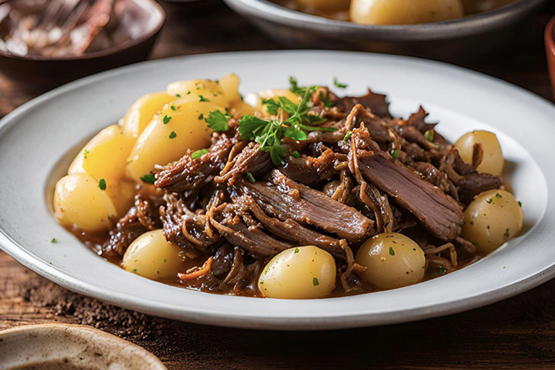 Paleron boeuf effiloché