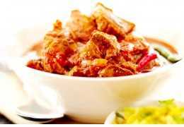 Confit d’agneau au curry