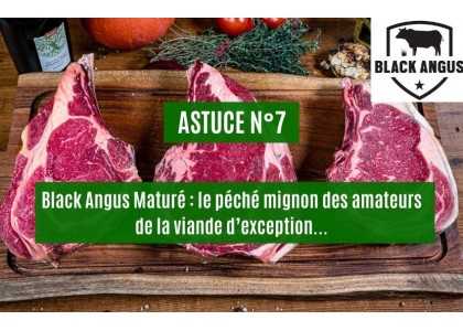 Black Angus Maturé : le péché mignon des amateurs de viande d’exception - Astuce n°7