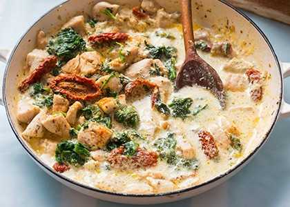 Recette du poulet à la Toscane