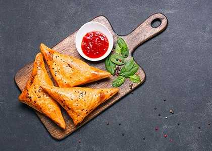Recette des samoussas au boeuf