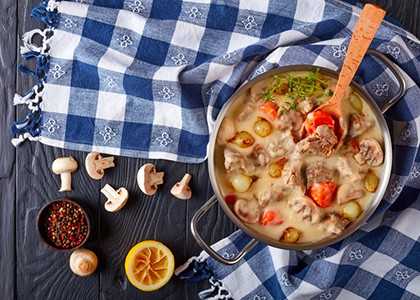 RECETTE DE LA BLANQUETTE DE VEAU