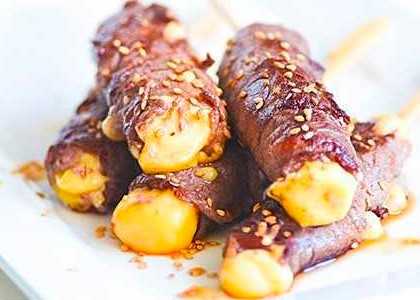 Yakitori bœuf fromage