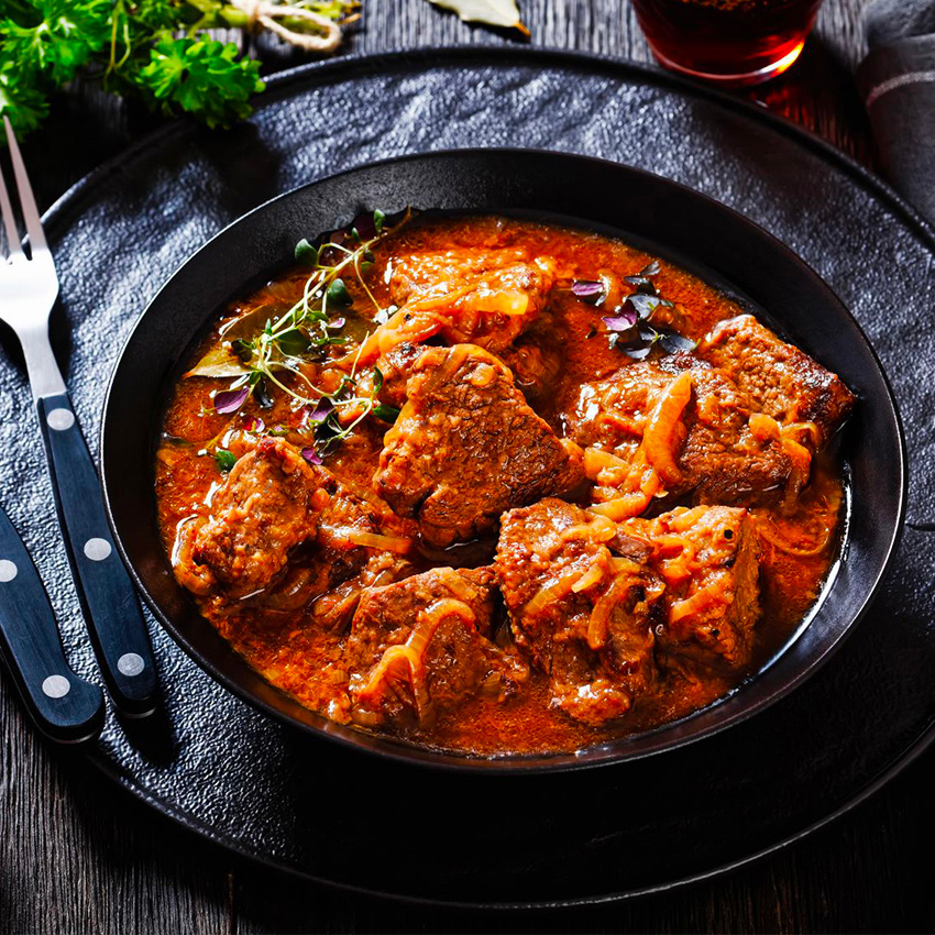 Carbonade d'agneau maison, gourmande et réconfortante