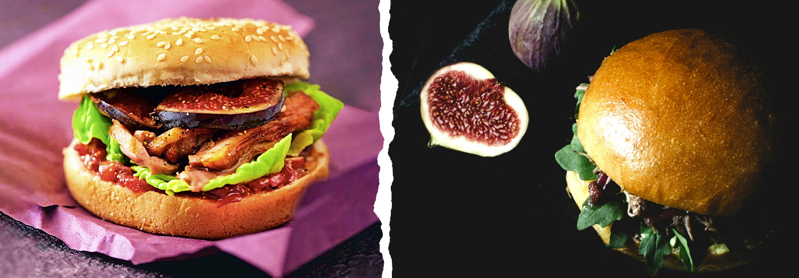 Burger au magret de canard halal et au foie gras - Réghalal